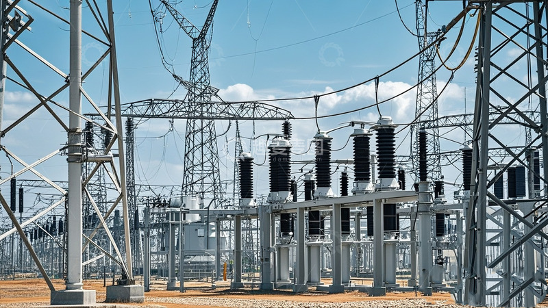 高清大图下载【趣麦麦图】变电站电力设施场景