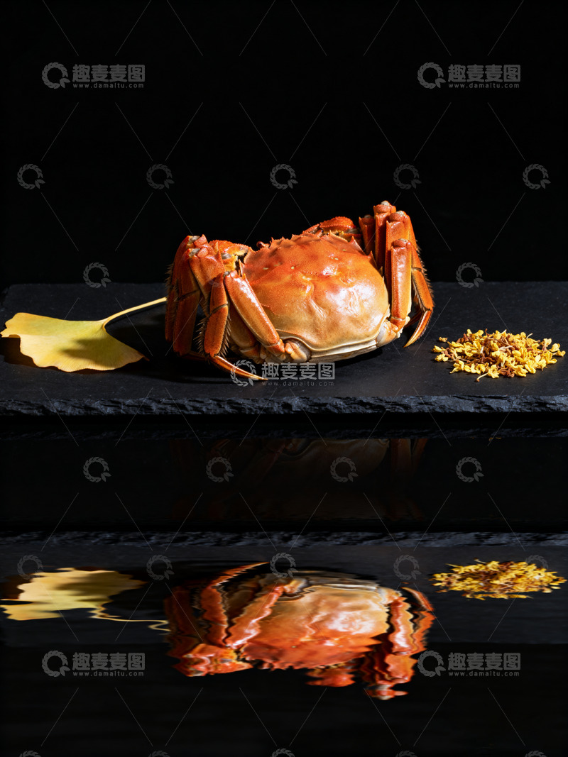 高清大图下载【趣麦麦图】美味的大闸蟹2