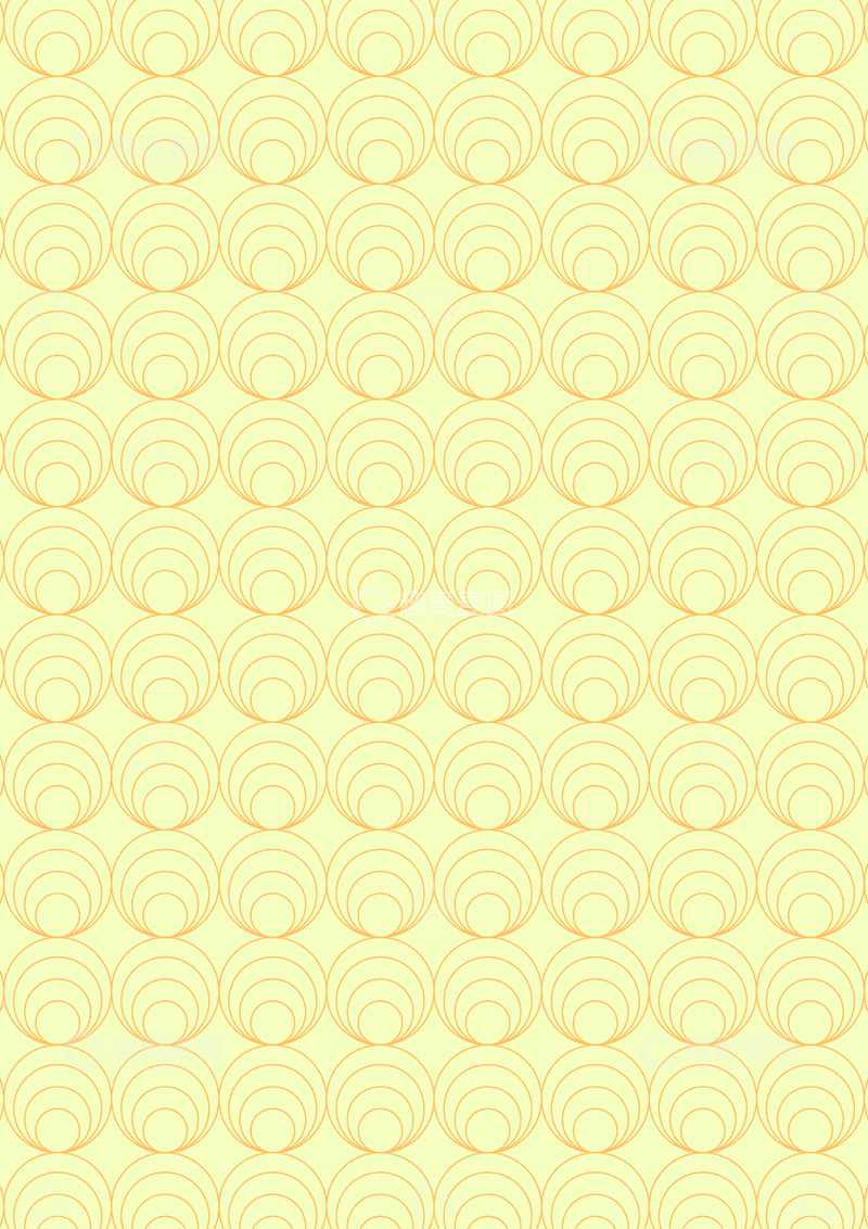 黄色线条鱼鳞纹