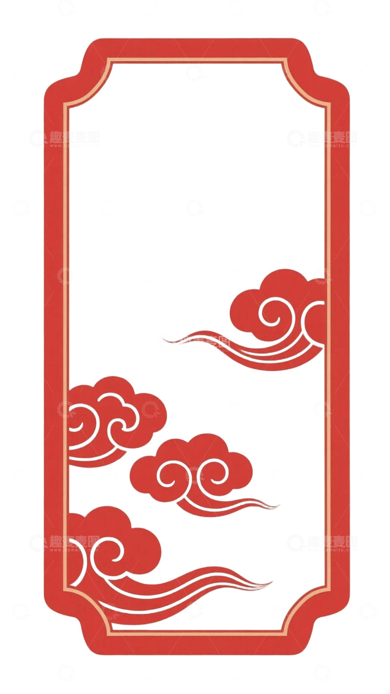 国风图框花纹边框3