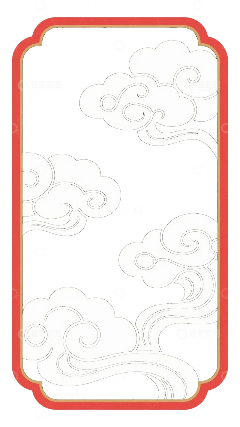 国风图框花纹边框5