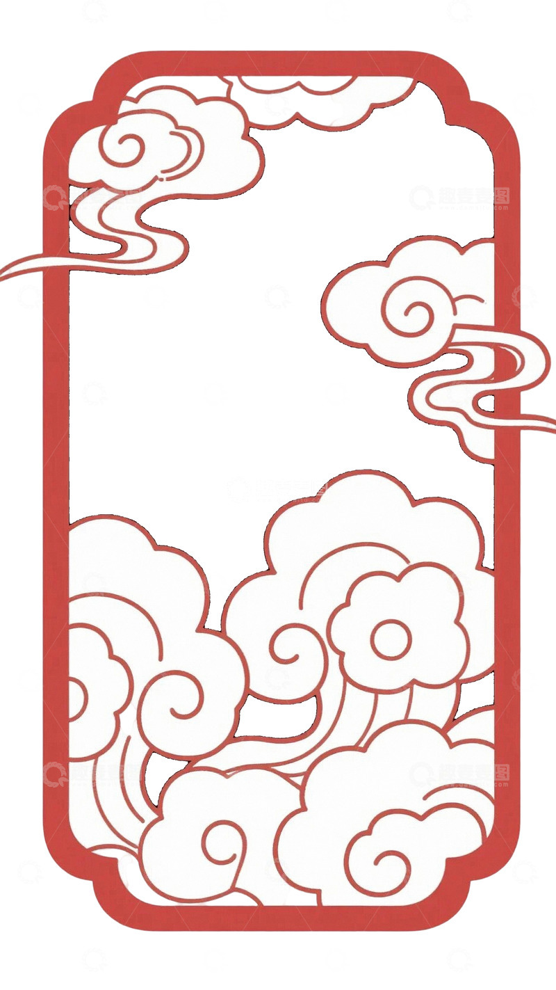 国风图框花纹边框6