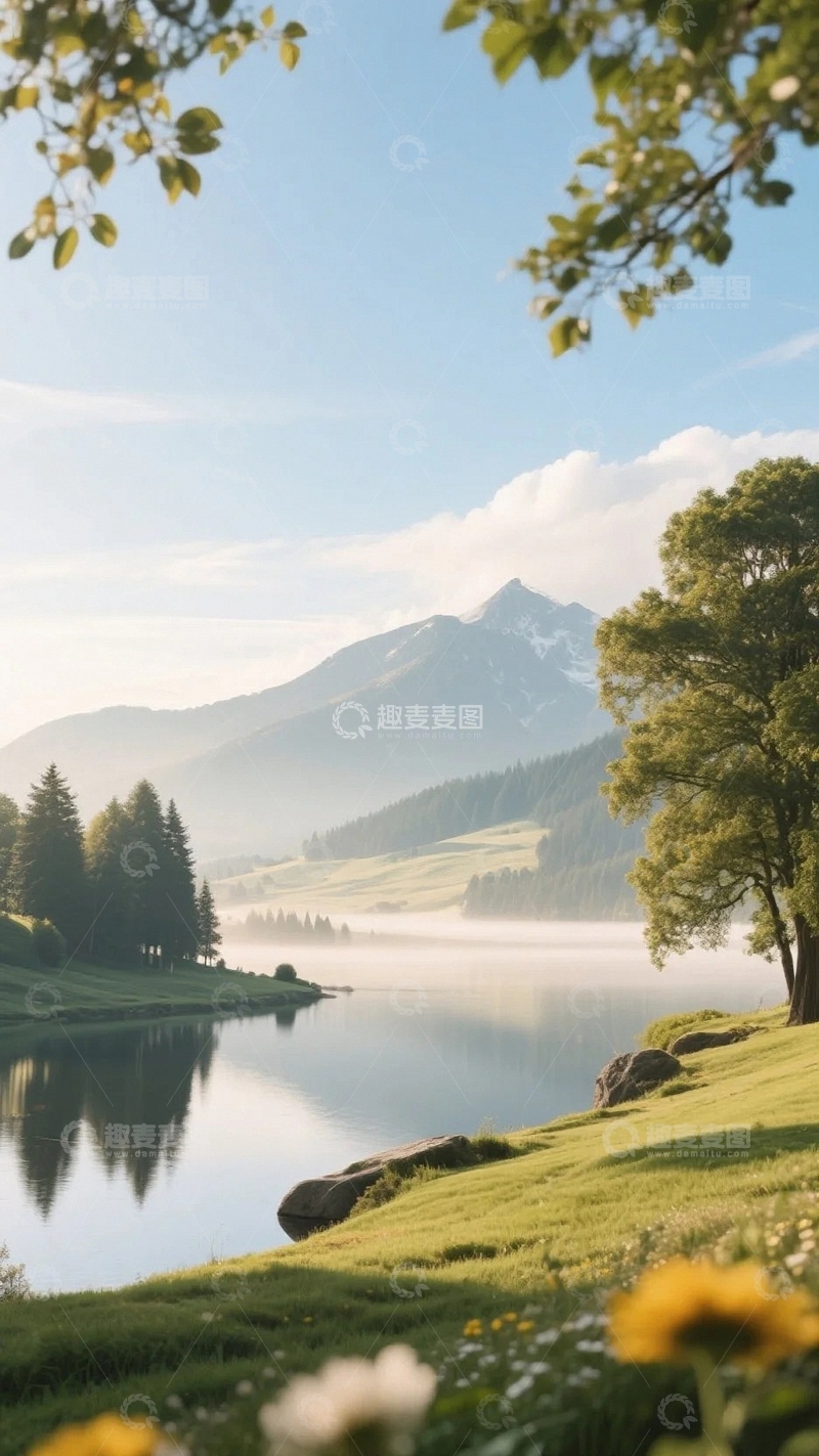 高清大图下载【趣麦麦图】小清新治愈系风景壁纸1