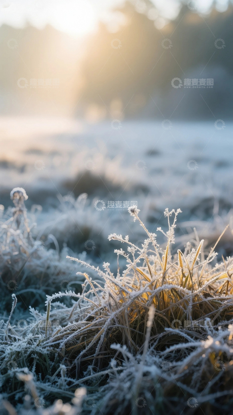 高清大图下载【趣麦麦图】霜降时节的大地8