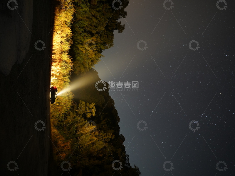 高清大图下载【趣麦麦图】夜晚的漂亮星星