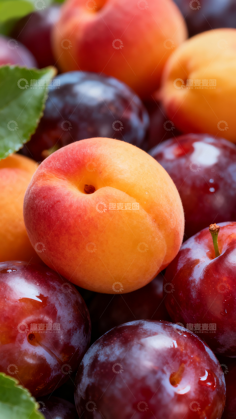 源文件下载【趣麦麦图】-西梅杏子黄4