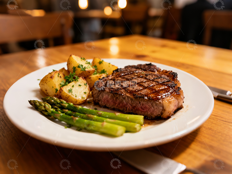源文件下载【趣麦麦图】牛排餐摄影3