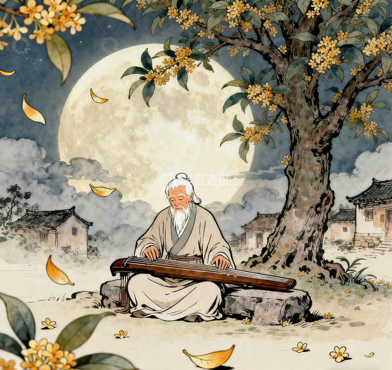 高清大图下载【趣麦麦图】传统节日&mdash;中秋