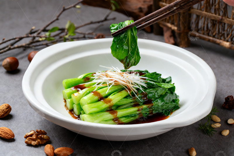 高清大图下载【趣麦麦图】美食菜肴菜心青菜粤菜清炒中式菜肴家常菜