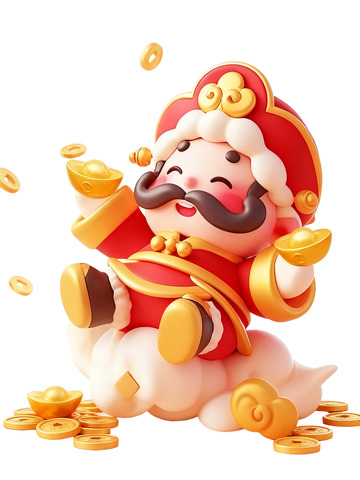 财神主题插画10