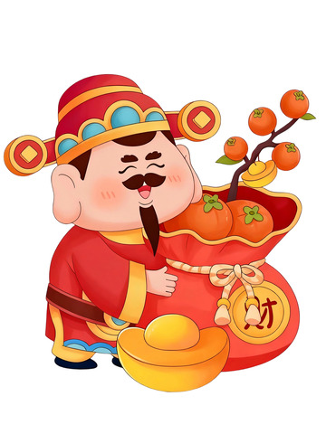 财神主题插画15