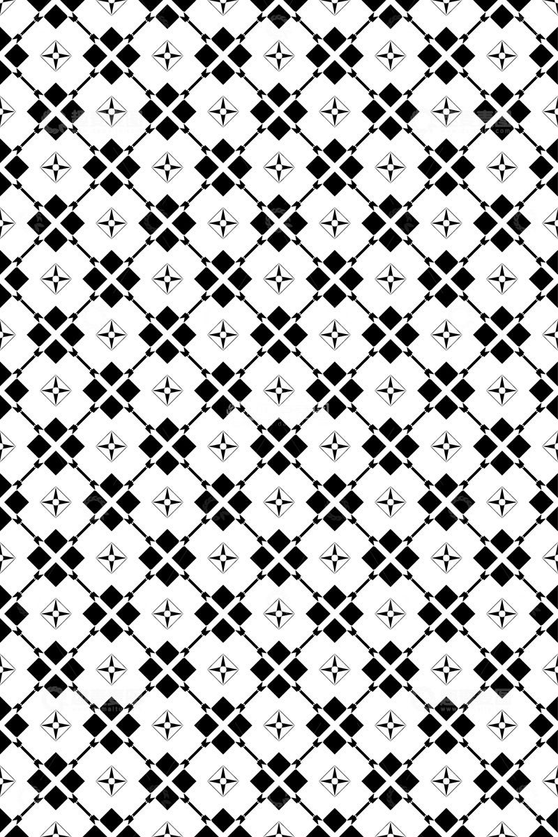 源文件下载【趣麦麦图】简约风无缝花纹背景1