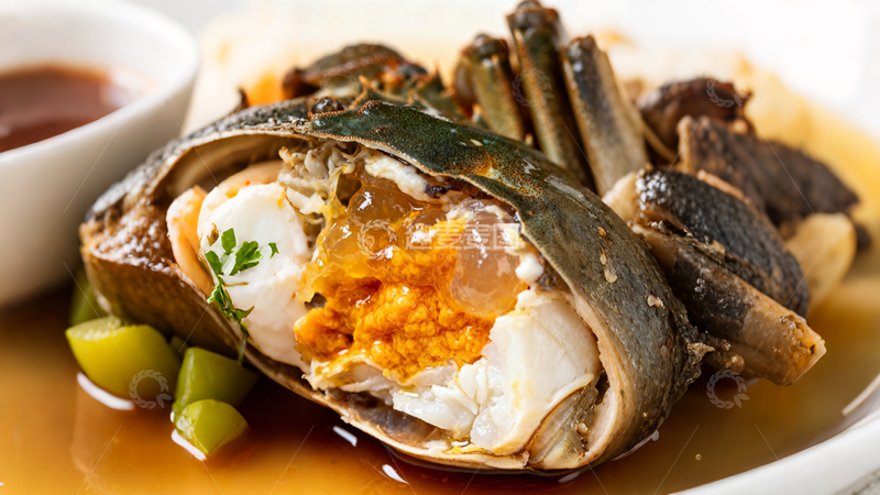 源文件下载【趣麦麦图】新鲜螃蟹摄影4