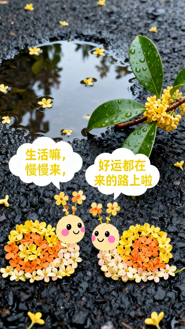 桂花 金桂 励志 祝福