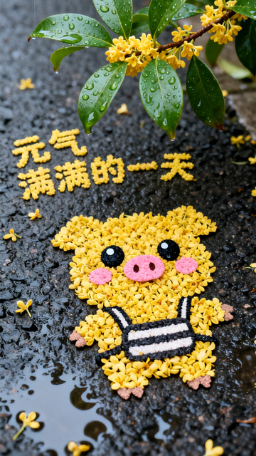 桂花 元气满满的一天