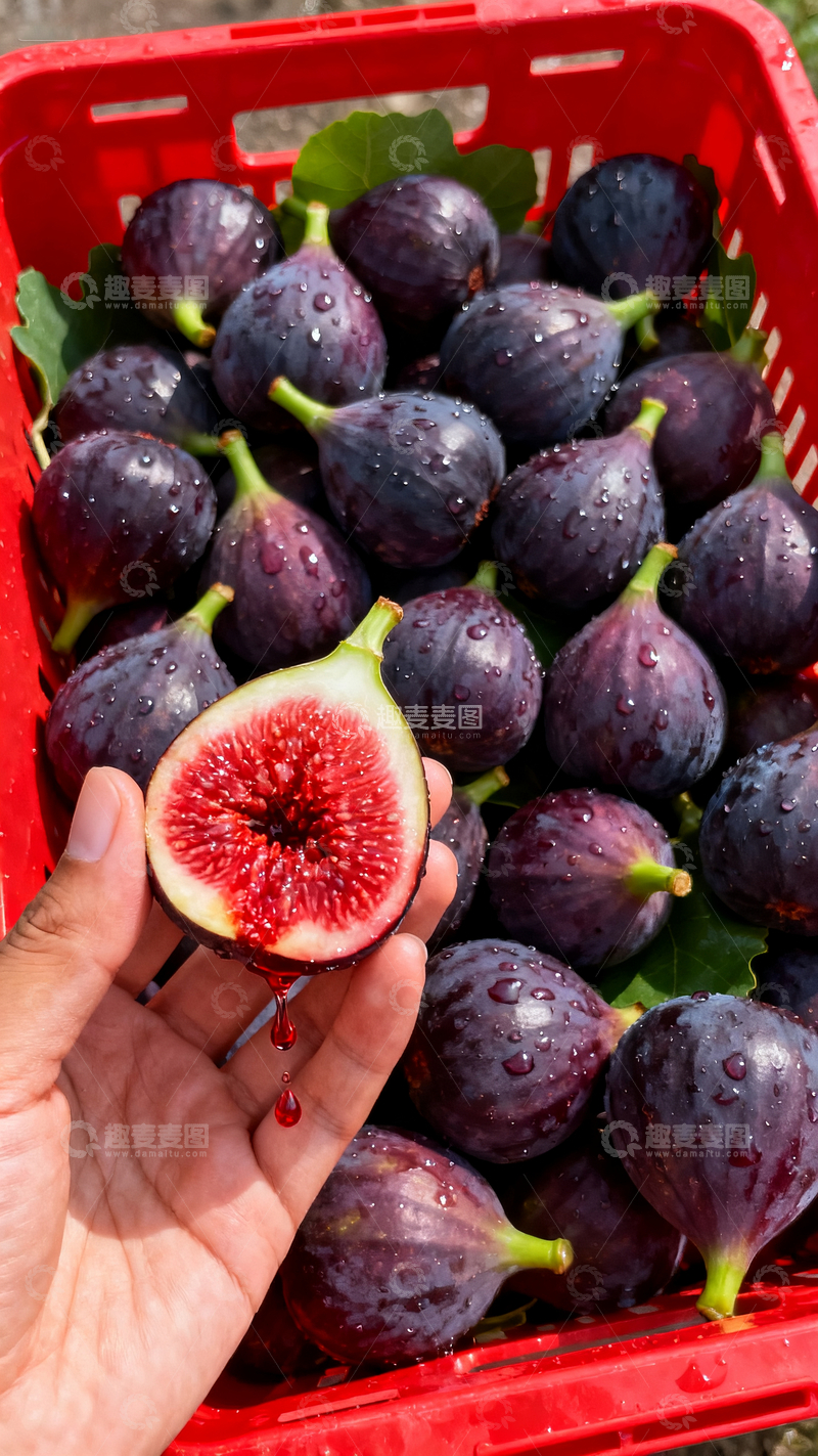 源文件下载【趣麦麦图】新鲜无花果2