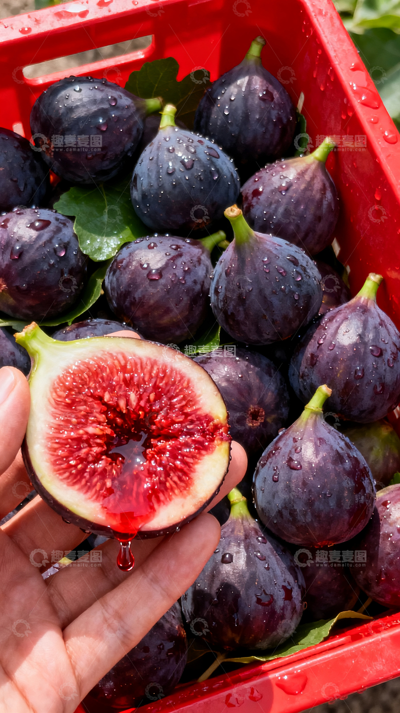 源文件下载【趣麦麦图】新鲜无花果1