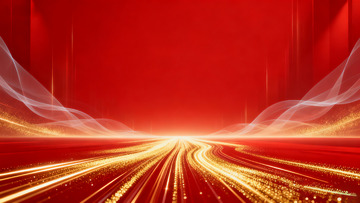 红色会议活动背景4