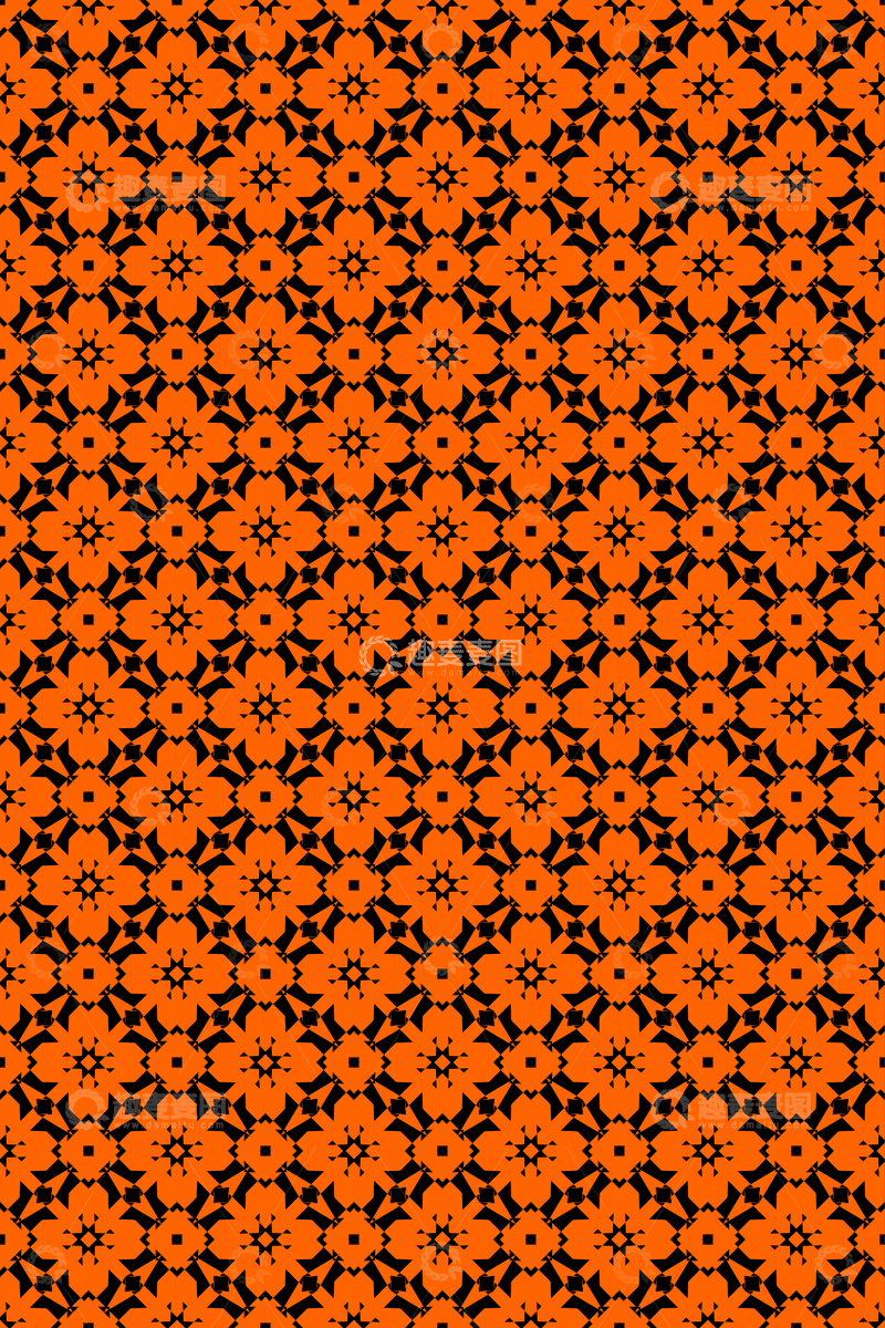 源文件下载【趣麦麦图】大牌风无缝复古花纹设计