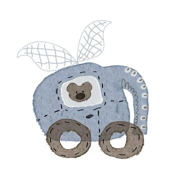 童趣可爱小汽车1