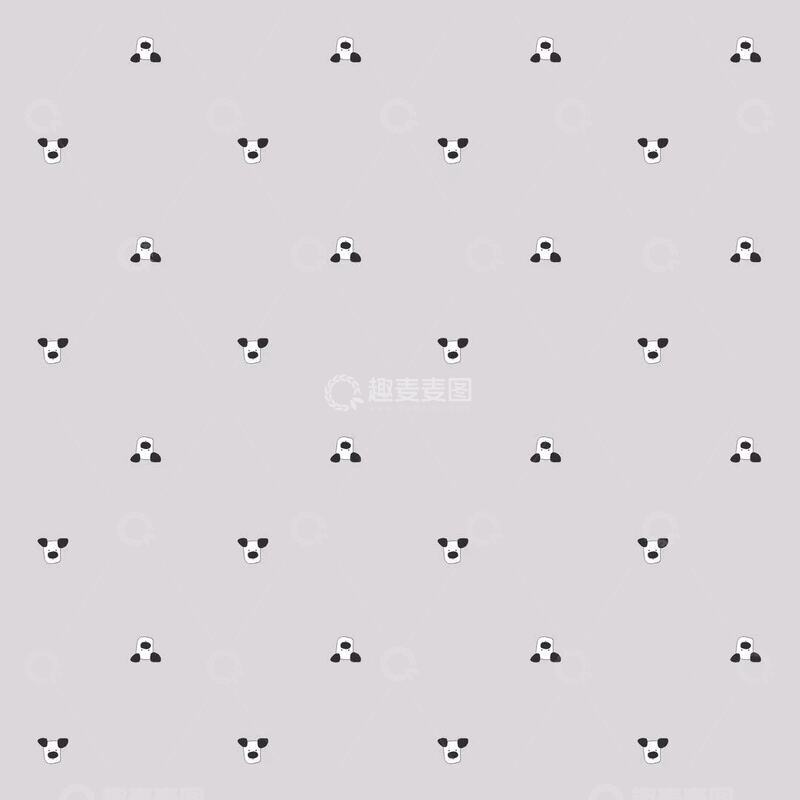高清大图下载【趣麦麦图】-简笔小狗满印