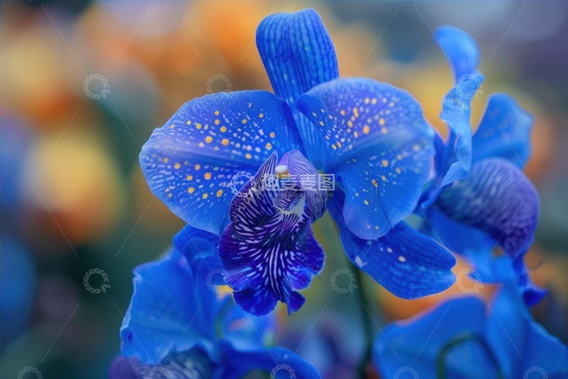 高清大图下载【趣麦麦图】蝴蝶兰花卉植物特写