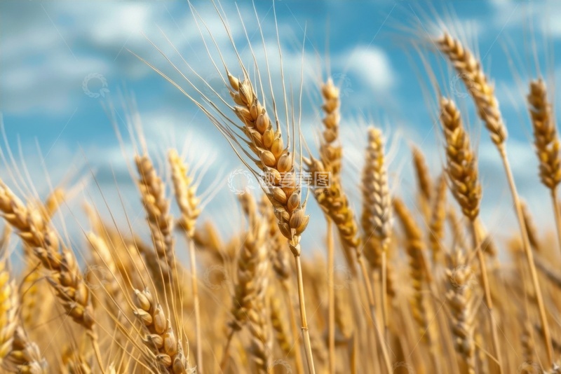 高清大图下载【趣麦麦图】金色的麦田麦穗