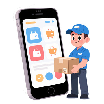 线上购物免抠元素