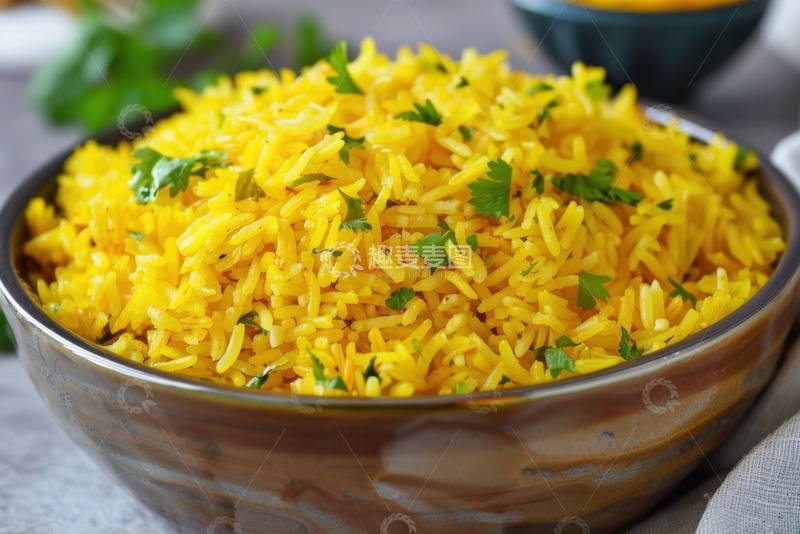 高清大图下载【趣麦麦图】一盘美味的炒米饭