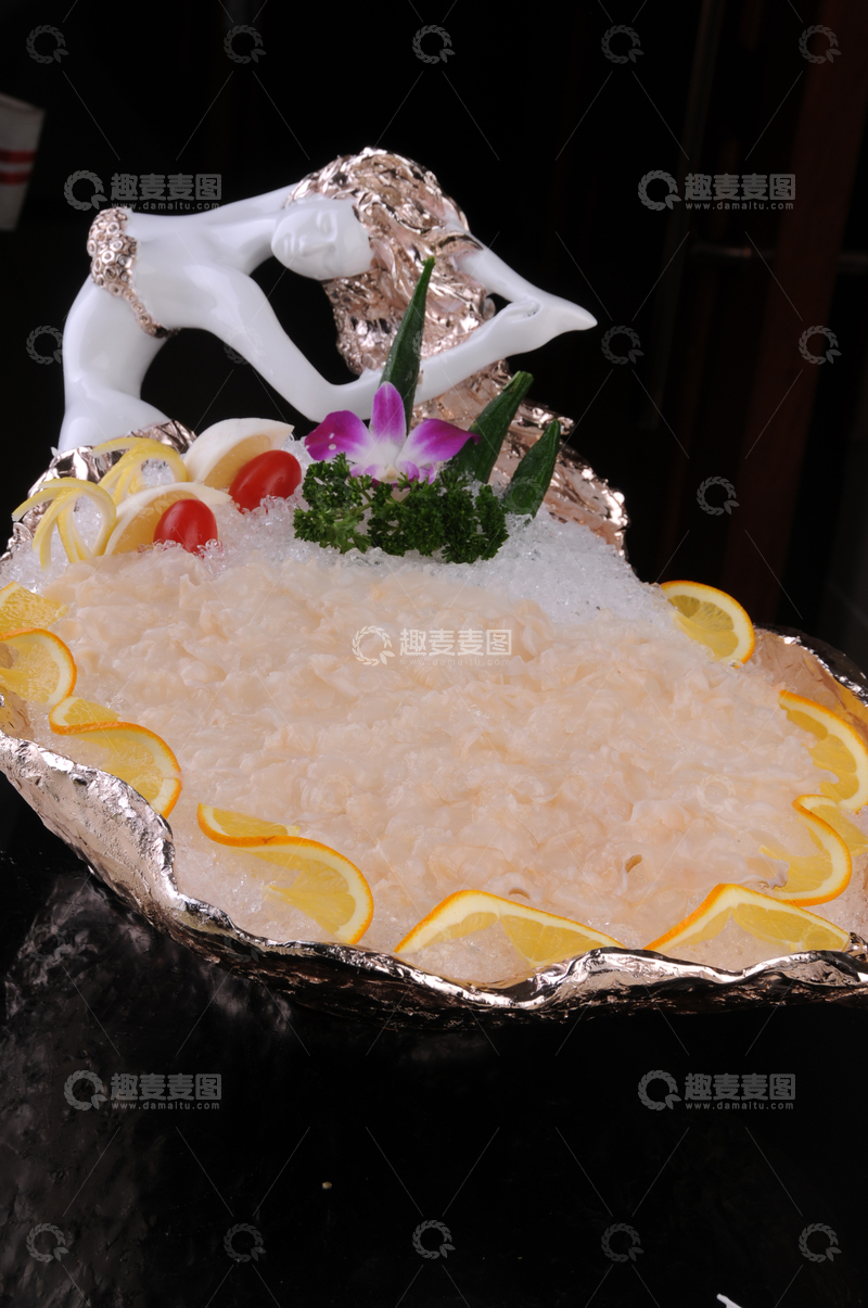 高清大图下载【趣麦麦图】冰镇鲜美食材摆盘精致2
