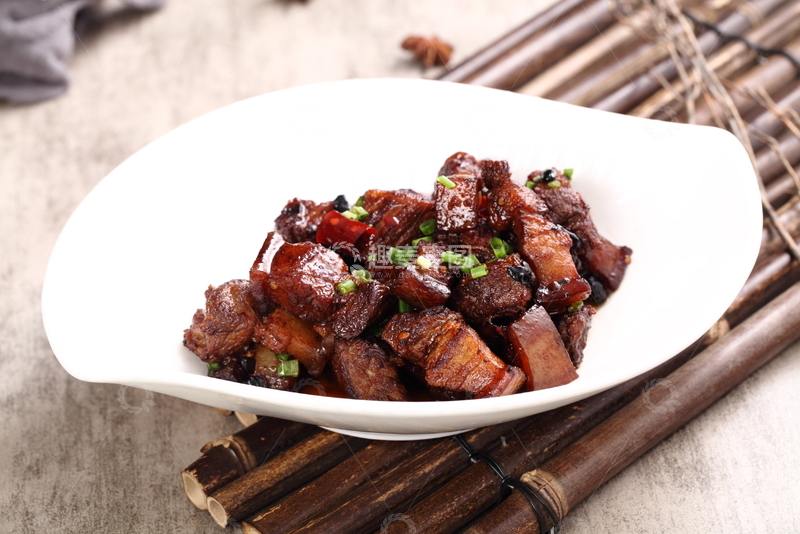 高清大图下载【趣麦麦图】-美味诱人的家常红烧肉