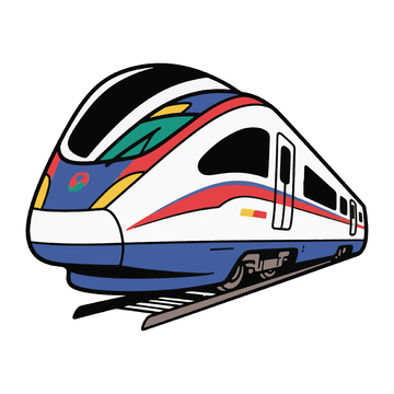 交通工具高铁列车