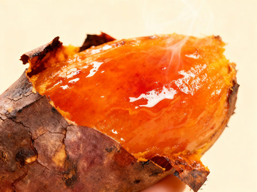 流蜜的红心烤红薯特写11