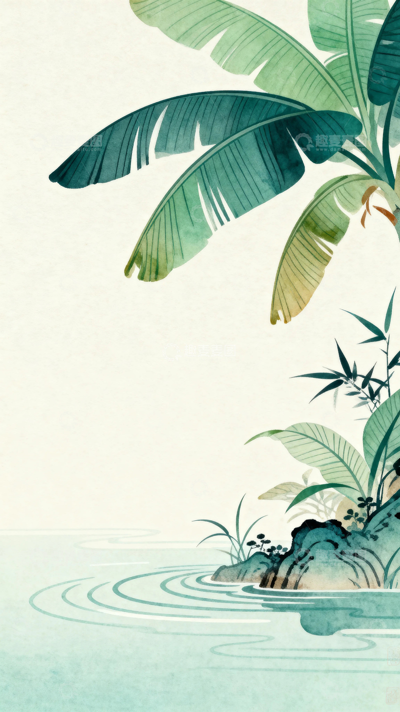 高清大图下载【趣麦麦图】国风国潮炎炎夏日4