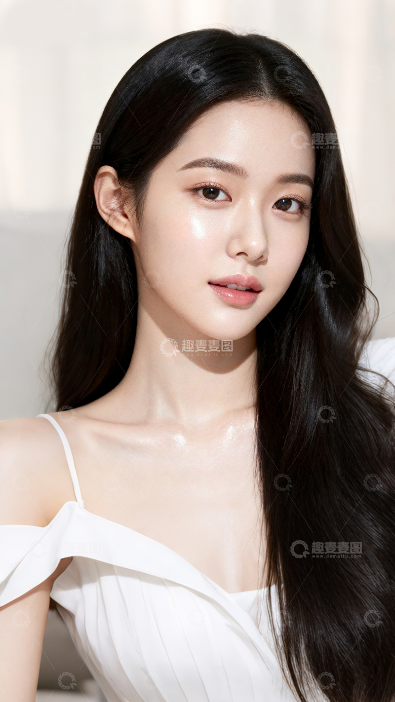 源文件下载【趣麦麦图】年轻氧气美女4