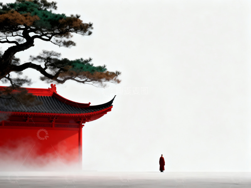 高清大图下载【趣麦麦图】极简东方意境壁纸