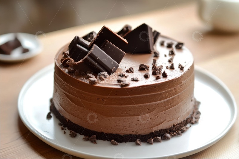 高清大图下载【趣麦麦图】美味的巧克力蛋糕