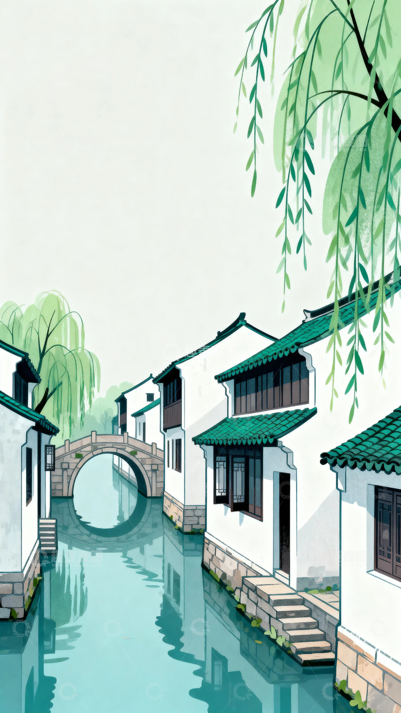 高清大图下载【趣麦麦图】江南风景春暖花开4