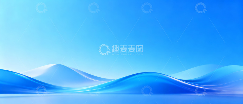 蓝色渐变发布会背景4