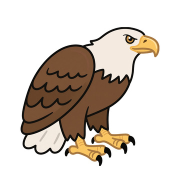 老鹰鸟类免抠元素