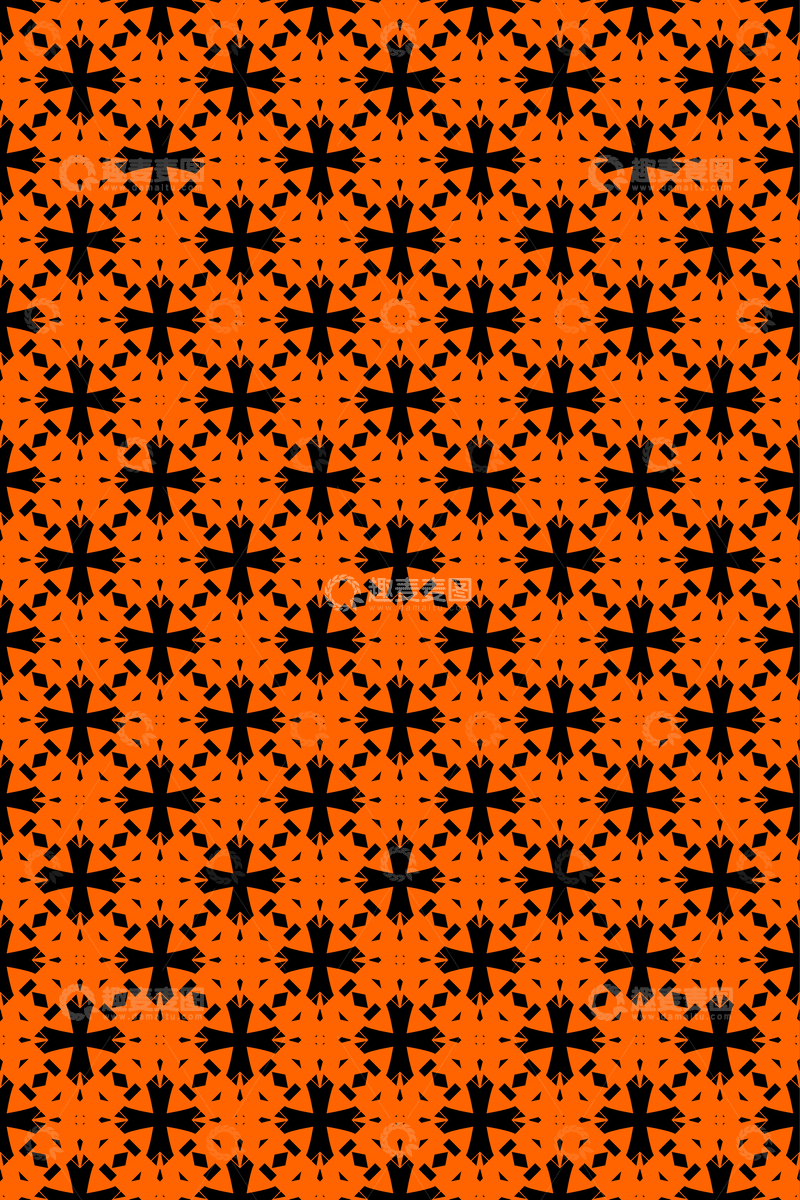 源文件下载【趣麦麦图】复古几何无缝花型