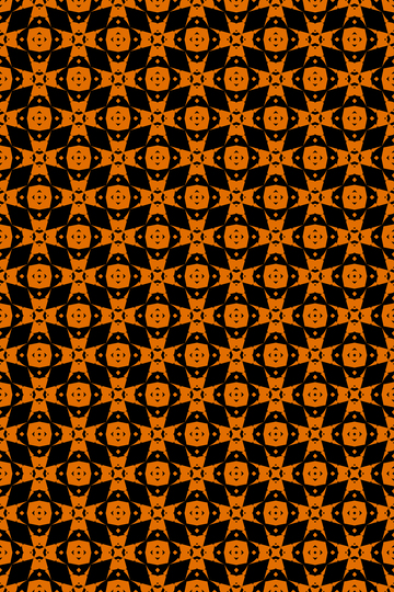 复古几何无缝花型