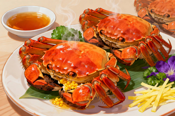 美味阳澄湖大螃蟹2