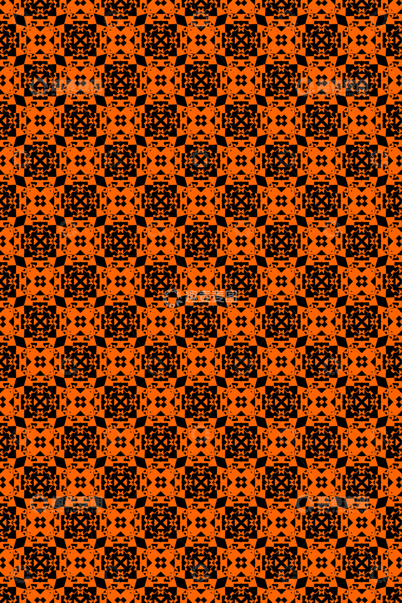 源文件下载【趣麦麦图】复古几何无缝花型56