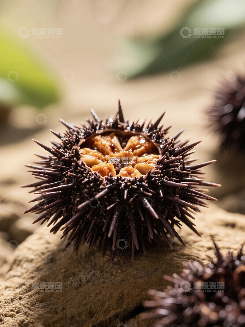 高清大图下载【趣麦麦图】新鲜的海胆特写