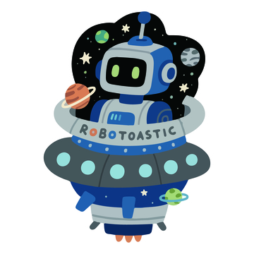 机器人卡通插画