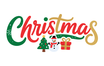 圣诞节英文艺术字2