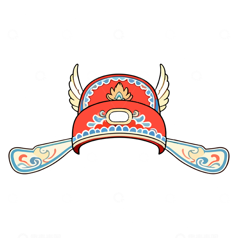 源文件下载【趣麦麦图】中国喜庆凤冠2