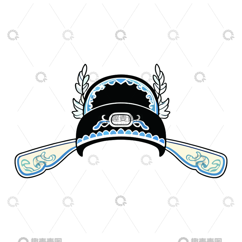 源文件下载【趣麦麦图】中国古装凤冠1