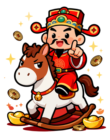 2026马年春节财神